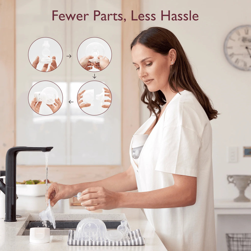 Hands Free Wearable Electric Breast Pump 24mm 2 Pack I7727