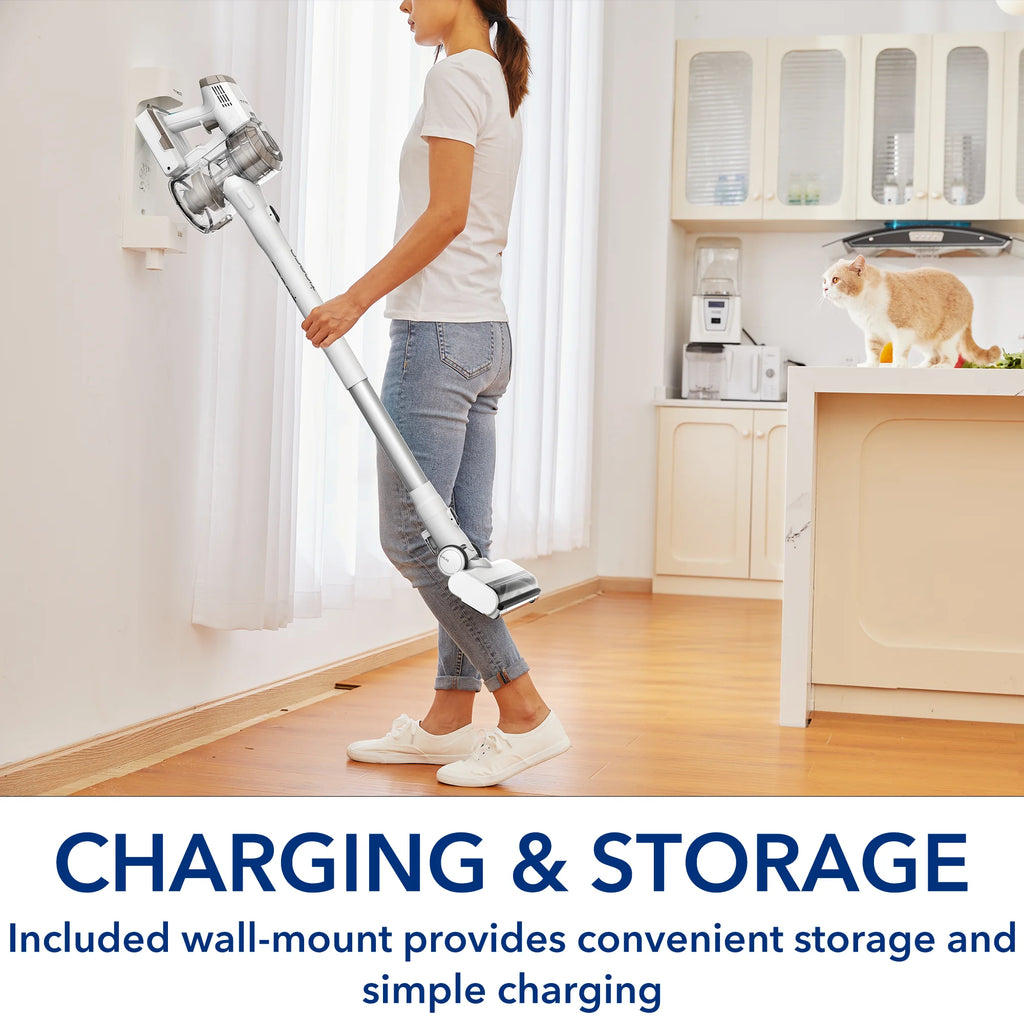 Cordless Stick Vacuum Cleaner with ZeroTangle Brush Head F830561