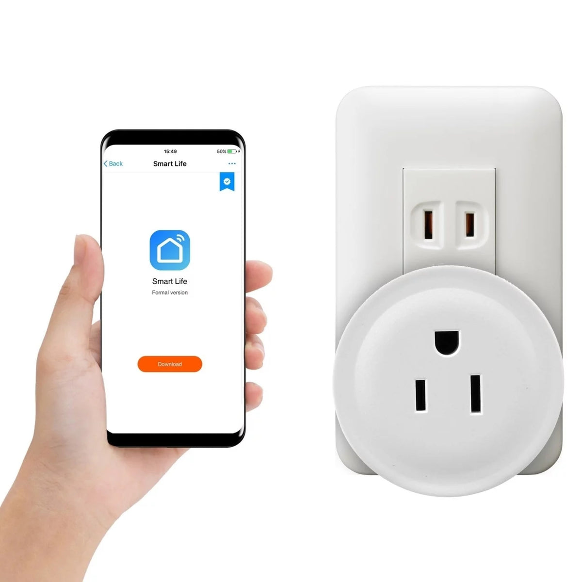 WiFi Smart Plug Outlet J83163