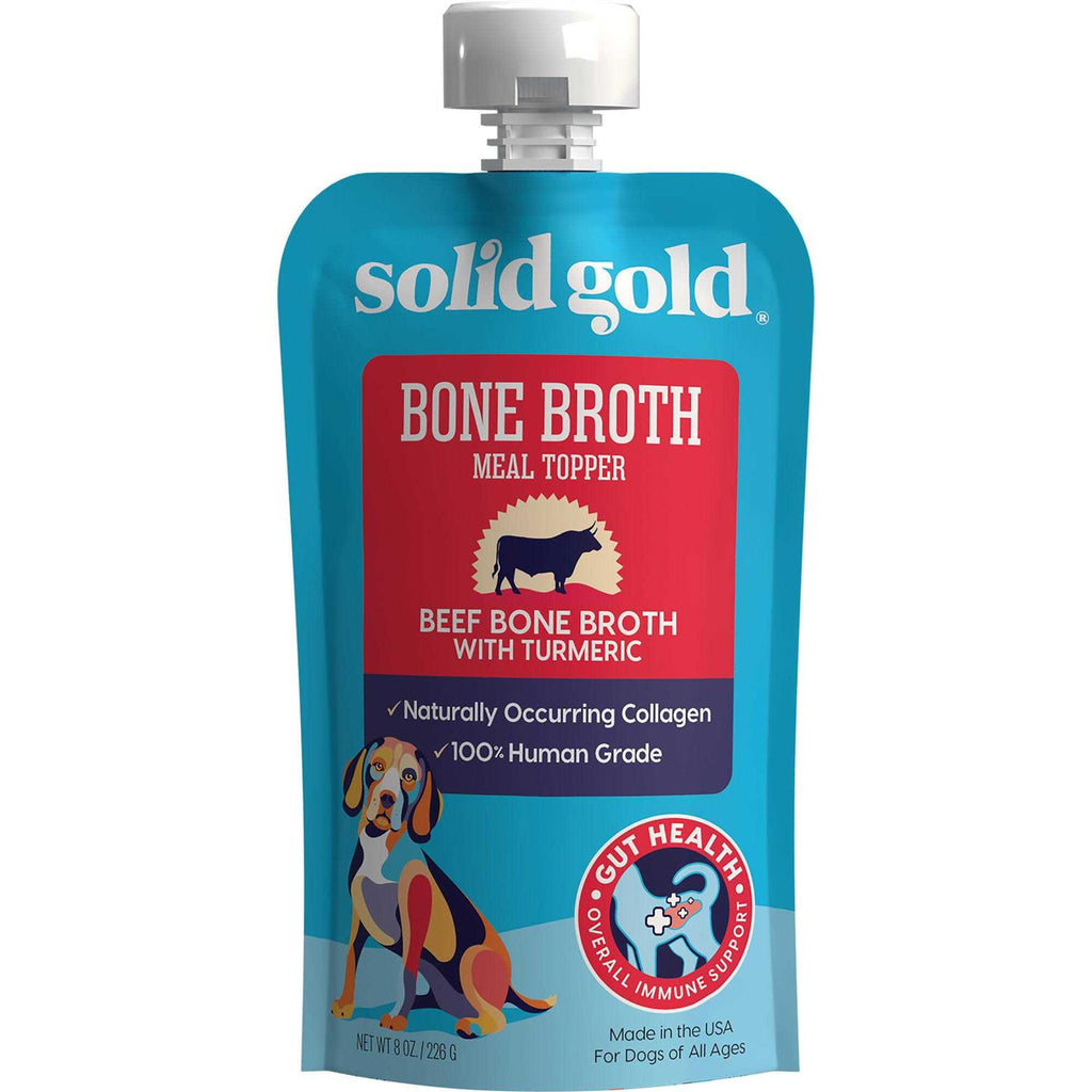 Solid Gold Beef Bone Broth with Turmeric Dog Food Topper M188