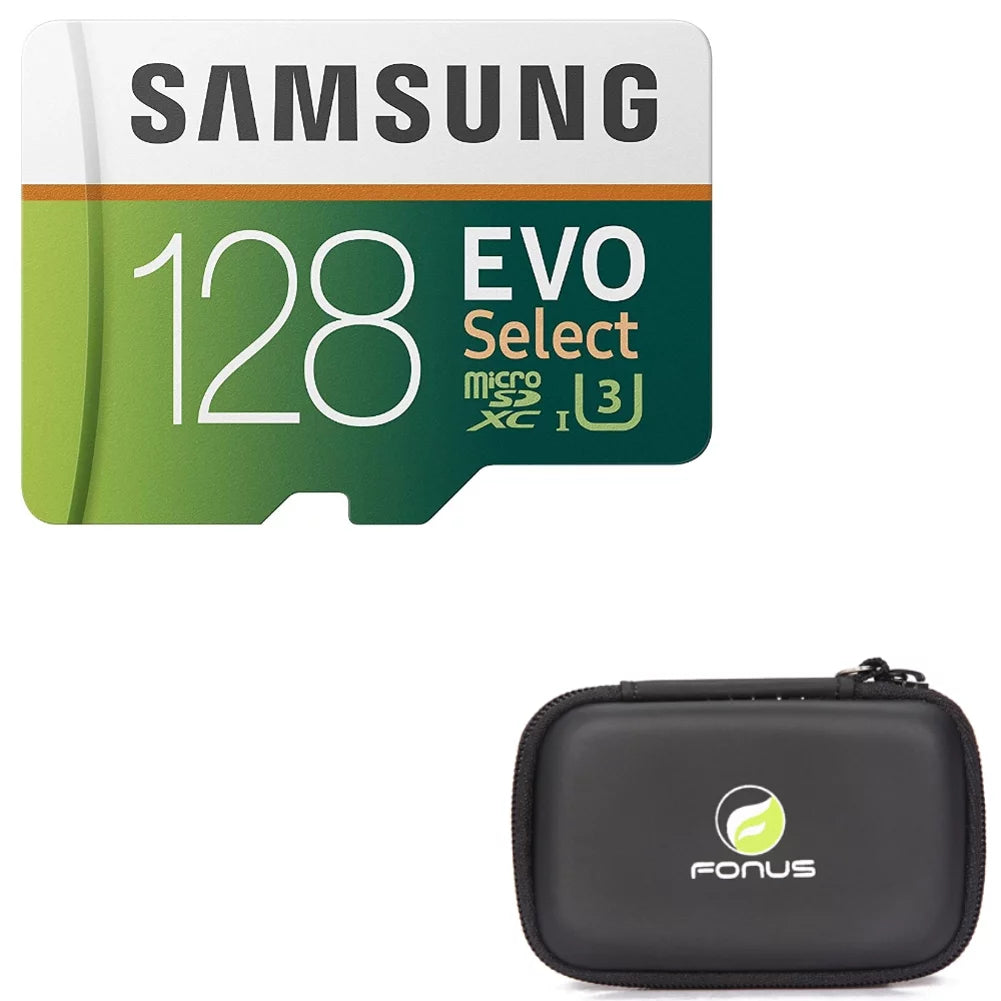 128GB Class 10 MicroSDXC Memory Card with Zipper Case Y32301