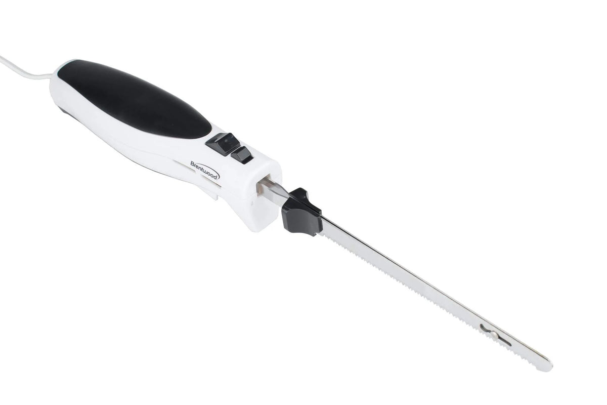 White Electric Carving Knife D9997