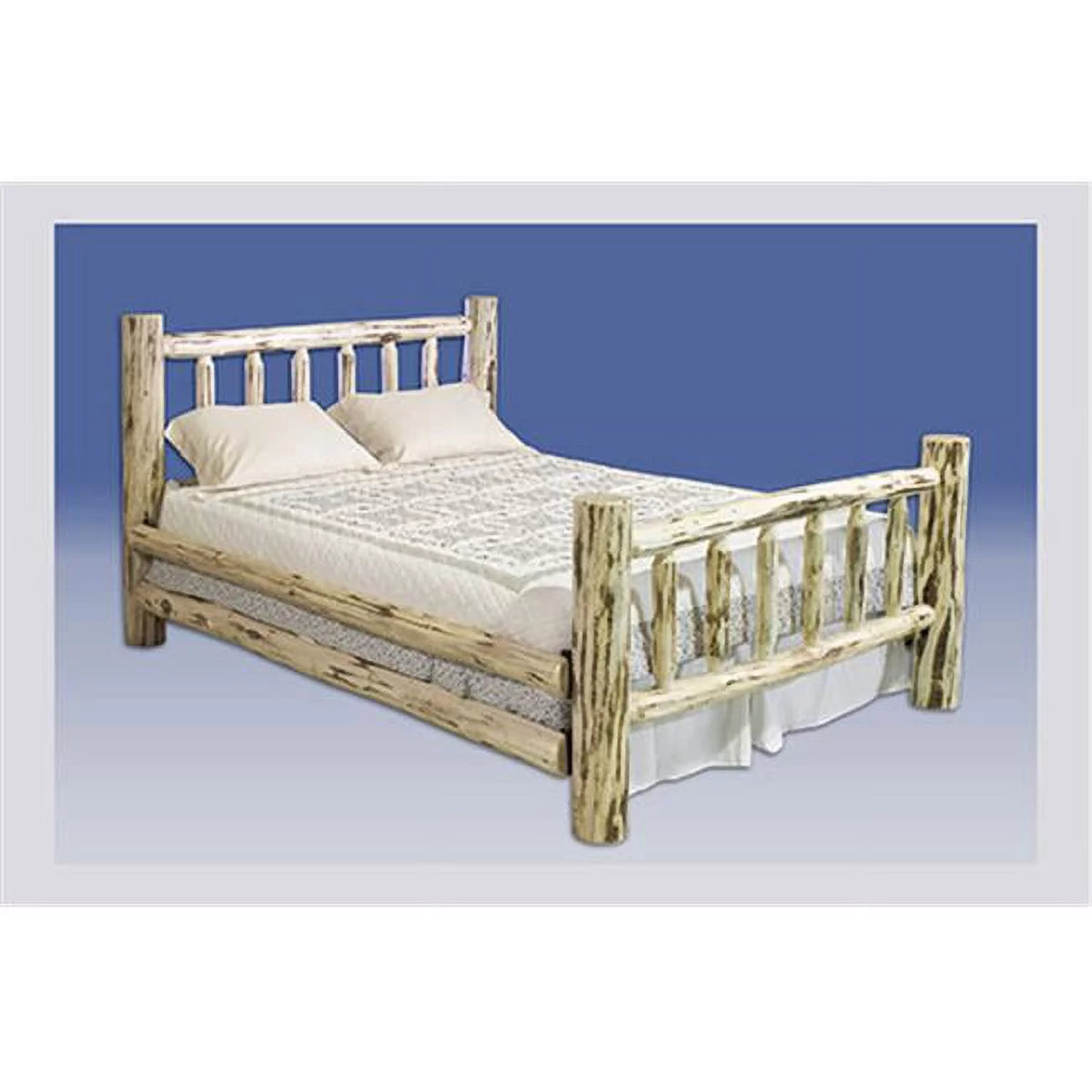 Twin Size Log Bed Y93617