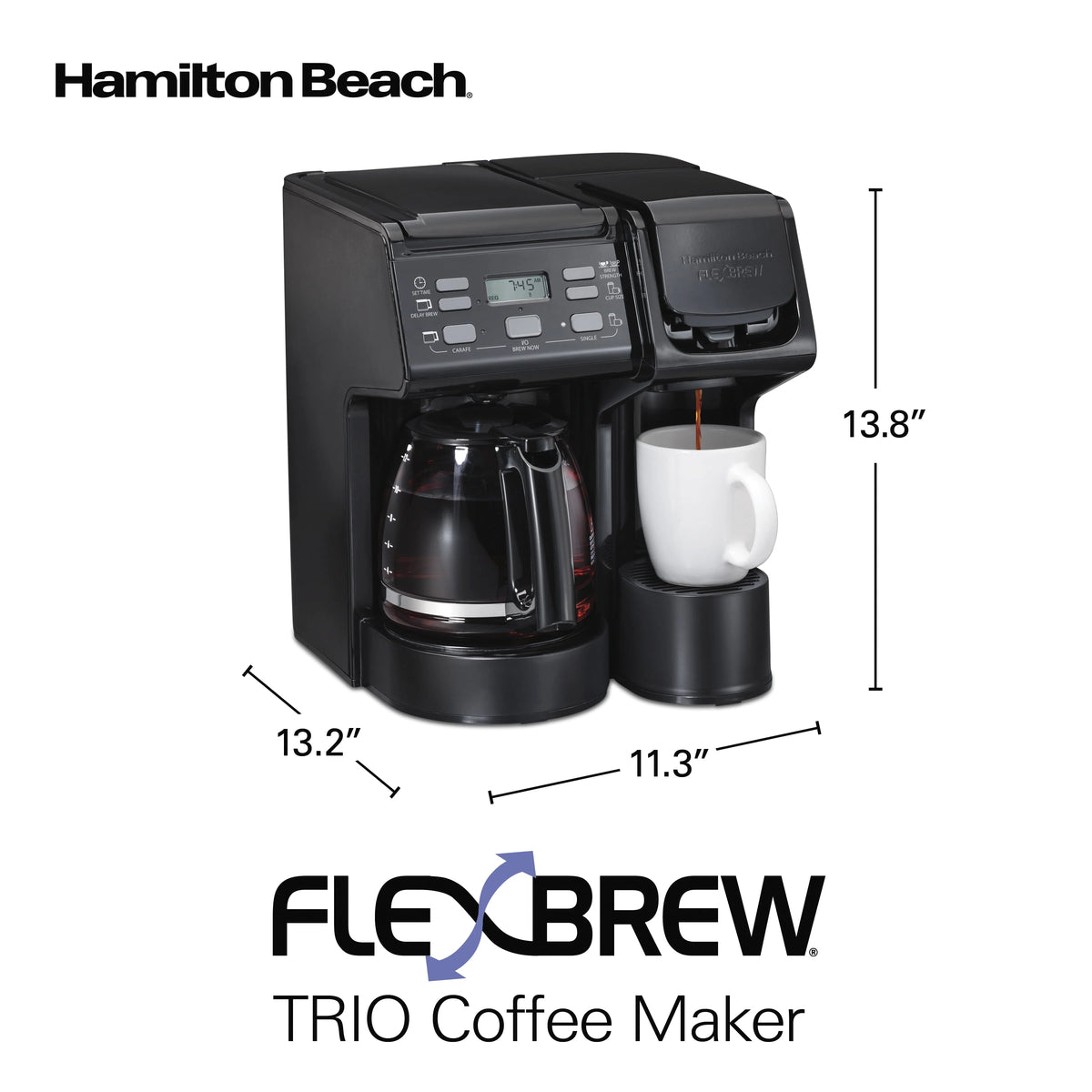 Black Coffee Maker V927733