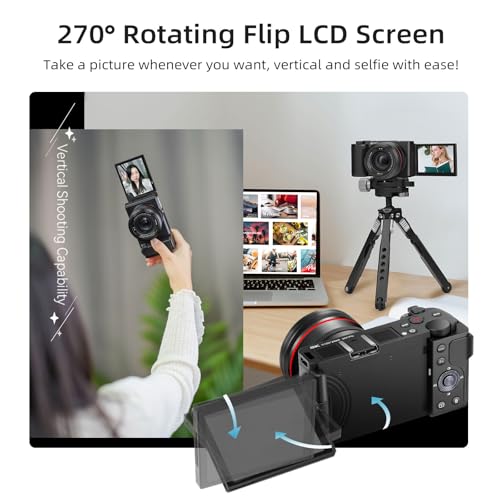 5K Mirrorless Camera 12x Optical Zoom C8981