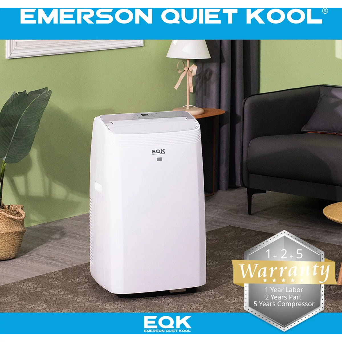 10,000 BTU Portable Air Conditioner with Heater D885