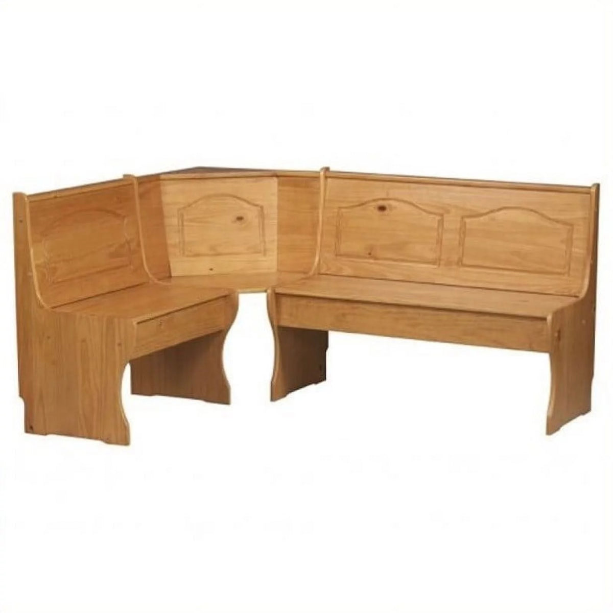 Kitchen Dining Nook Corner Bench in Natural X410793