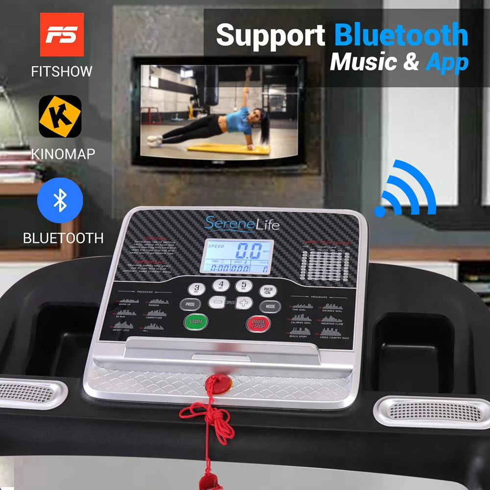 Foldable Treadmill with LCD I225