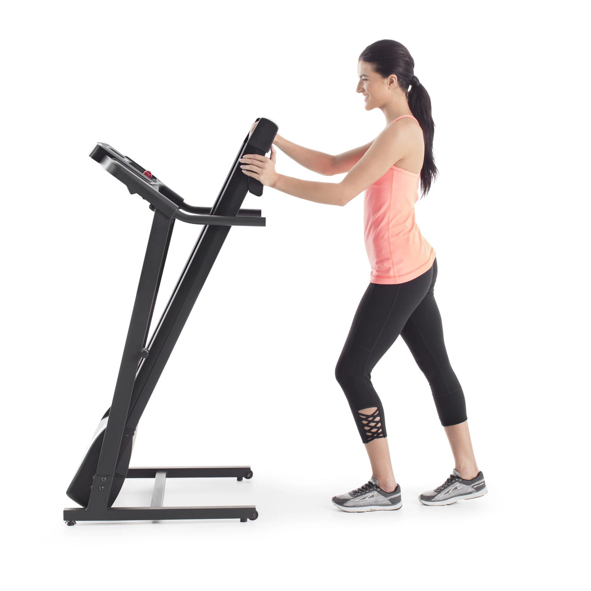 Folding Treadmill with 8 MPH QuickSpeed Controls W478