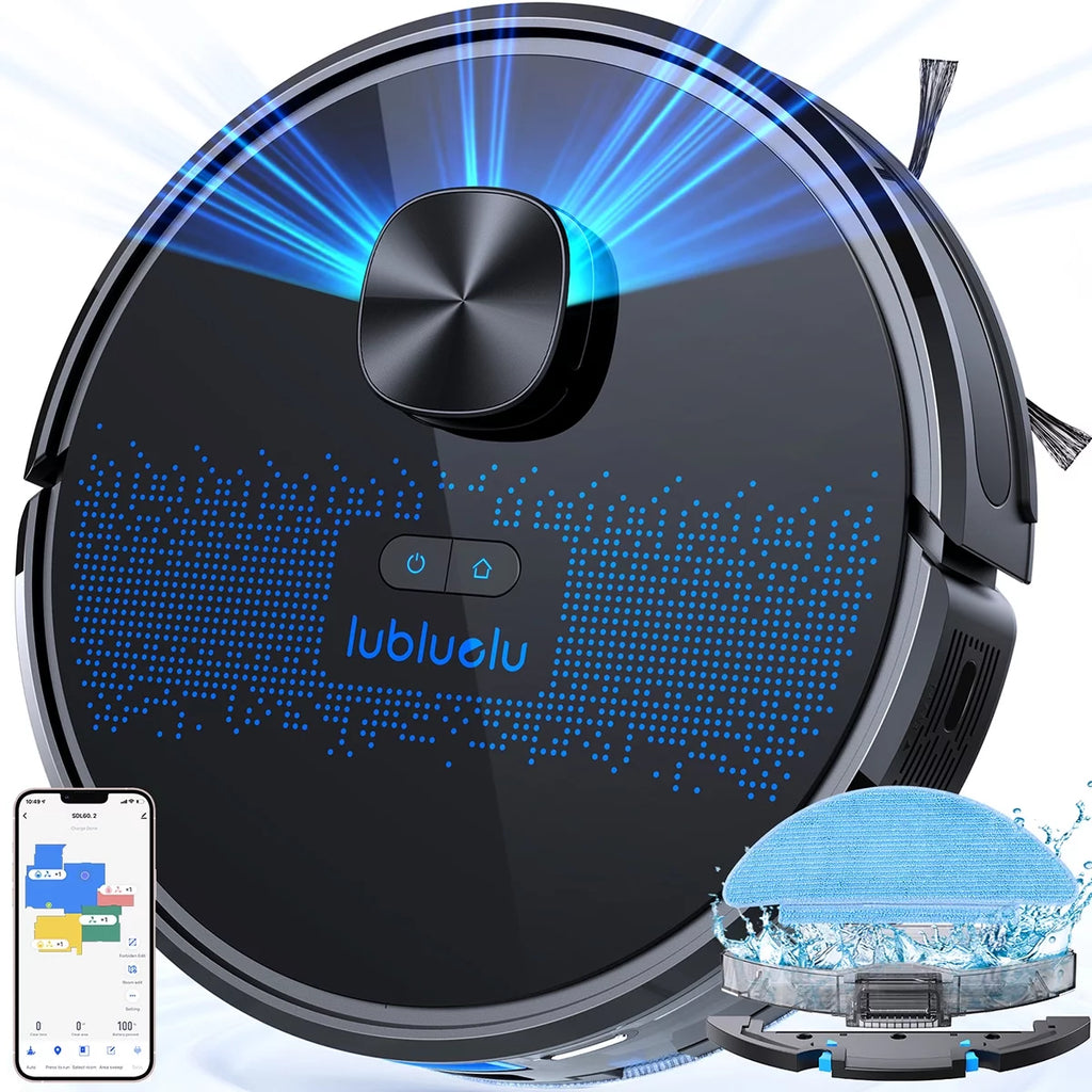 Robot Vacuum and Mop with 3000Pa Suction C3820