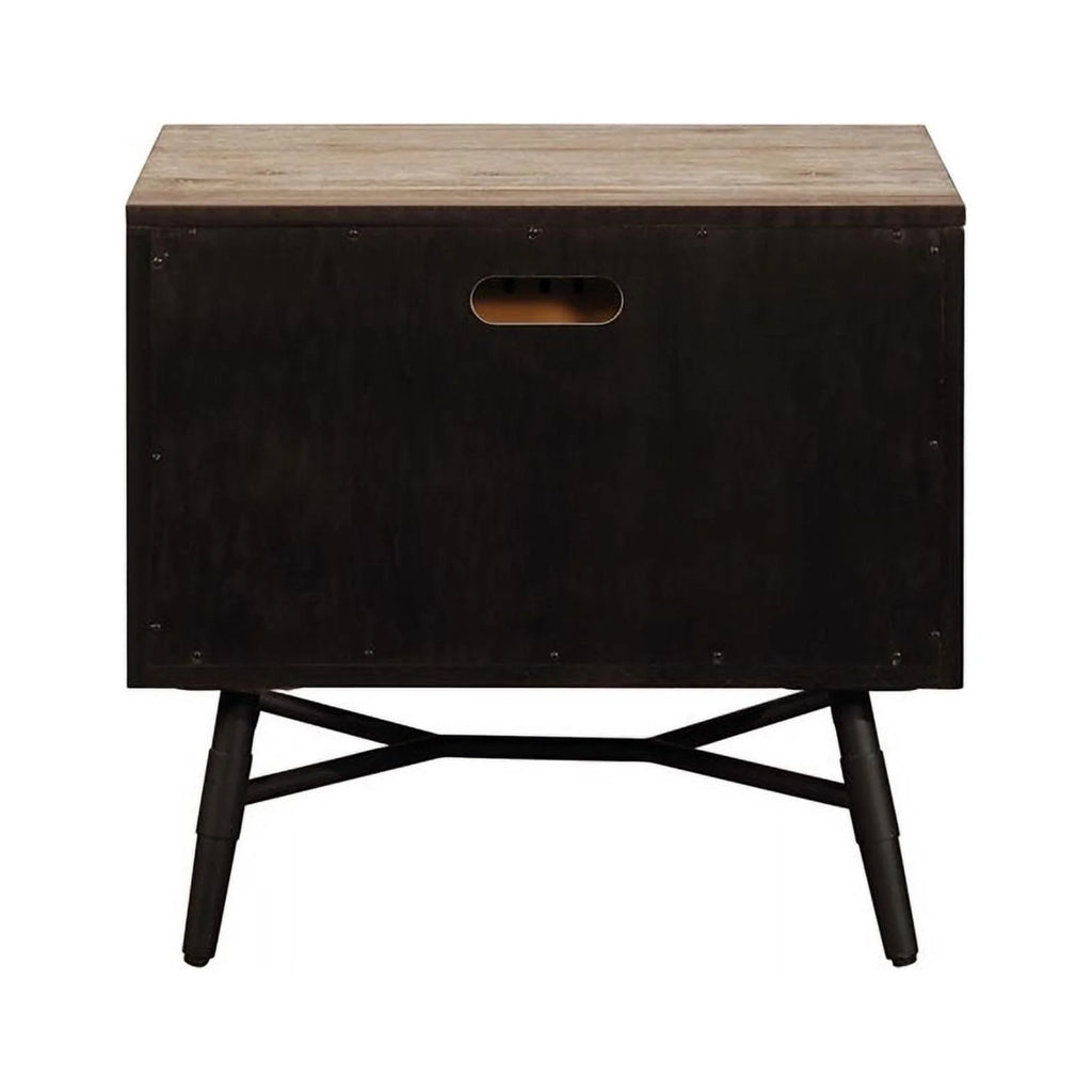 5-piece Brown Wood Queen Bedroom Set P629