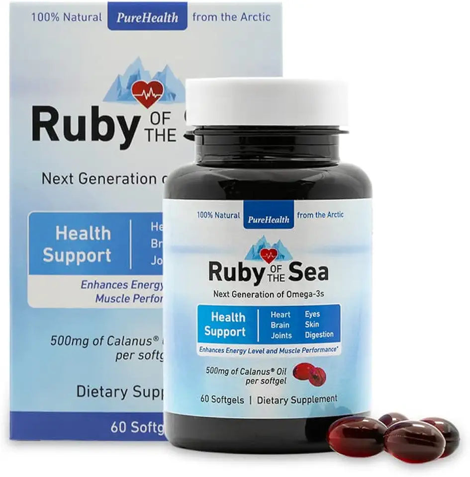 All Natural Calanus Oil Omega-3 Fatty Acids Supplement F38357