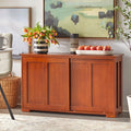 Wood Sliding Door Storage Cabinet A52296