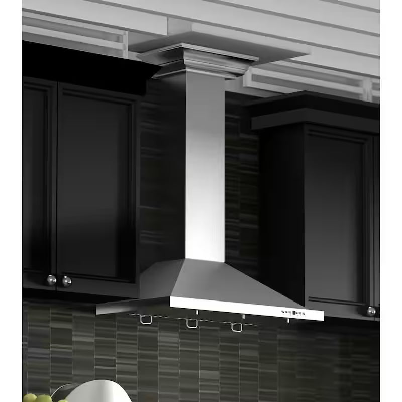 36 in. 400 CFM Convertible Wall Mount Range Hood in Stainless Steel O3917