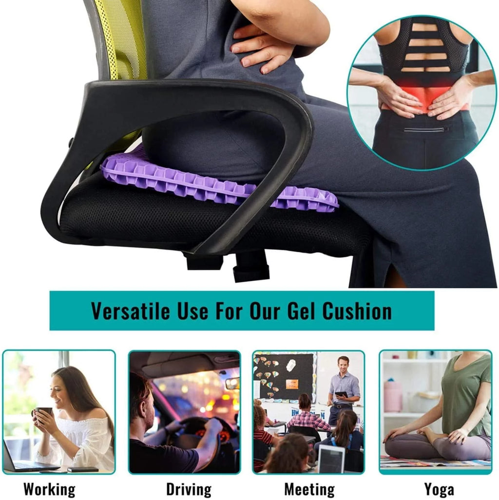 Double-Layer Non-Slip Gel Seat Cushion L555