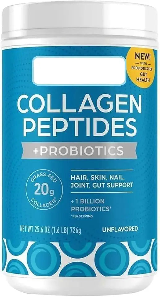 20 Grams Grass-Fed Collagen Peptides with Vitamin C, Unflavored, 25.6oz P713725