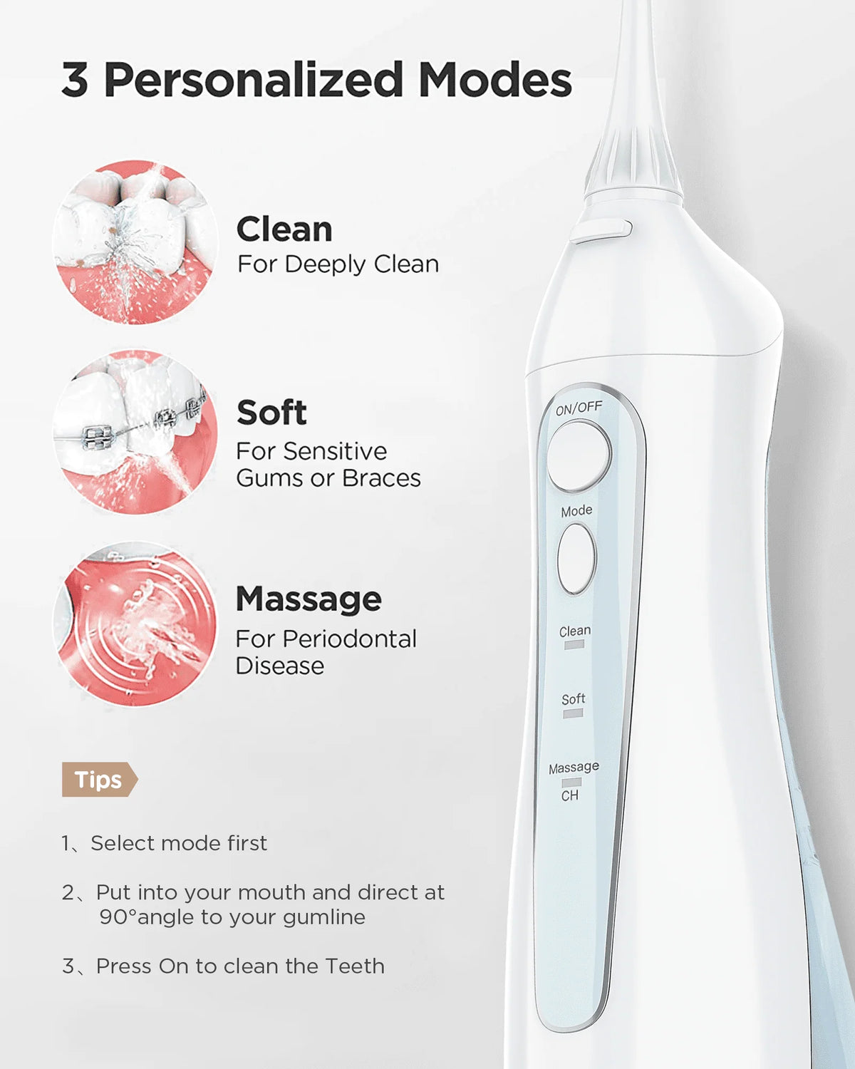 Black Water Flosser and Electric Toothbrush Combo X74422