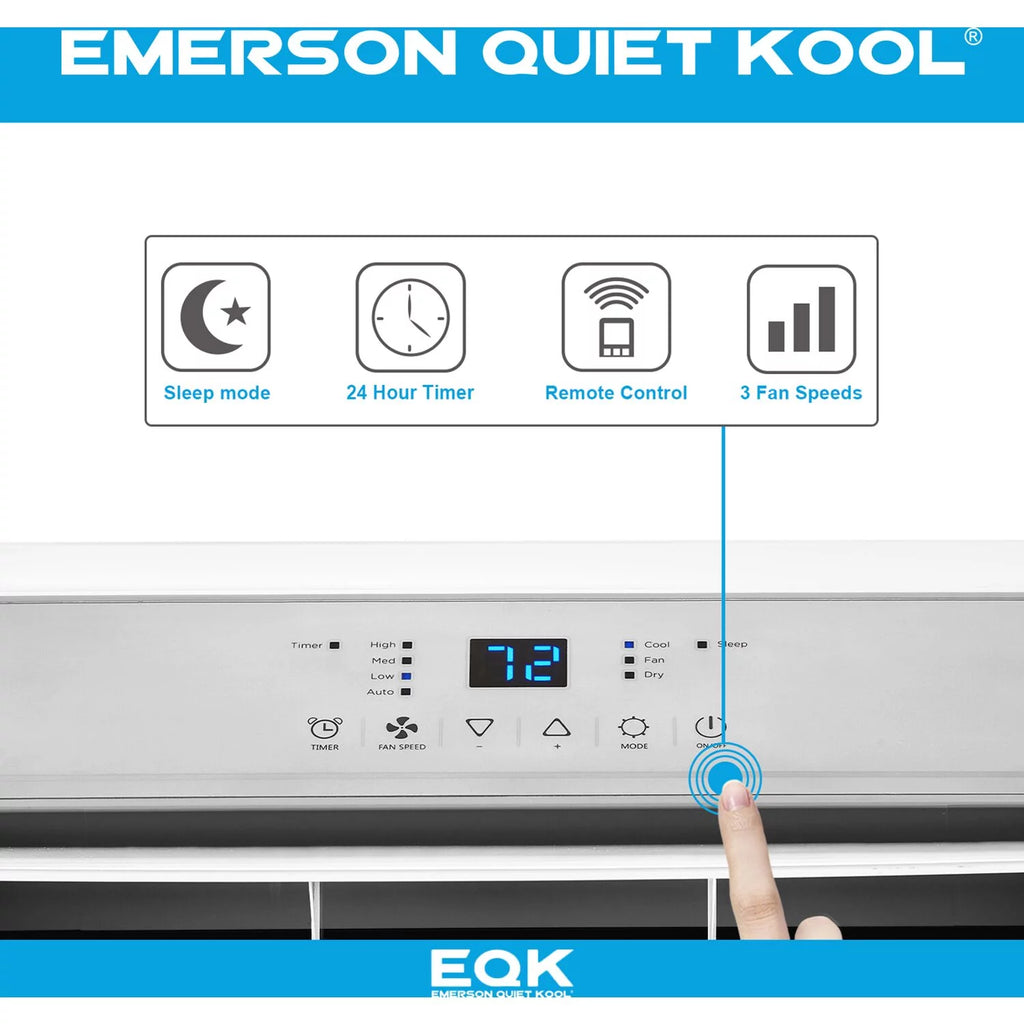 10,000 BTU Portable Air Conditioner with Heater D885
