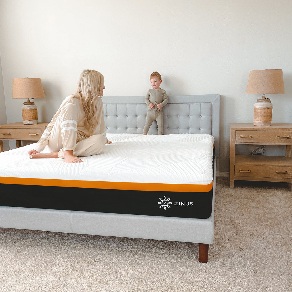 12" Copper Memory Foam Hybrid Mattress, Queen Y685175