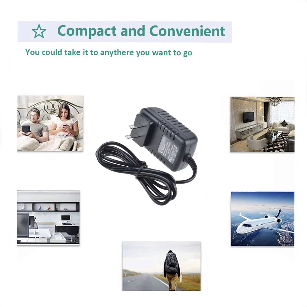 3.5mm Male AC DC Adapter Power Supply S6719