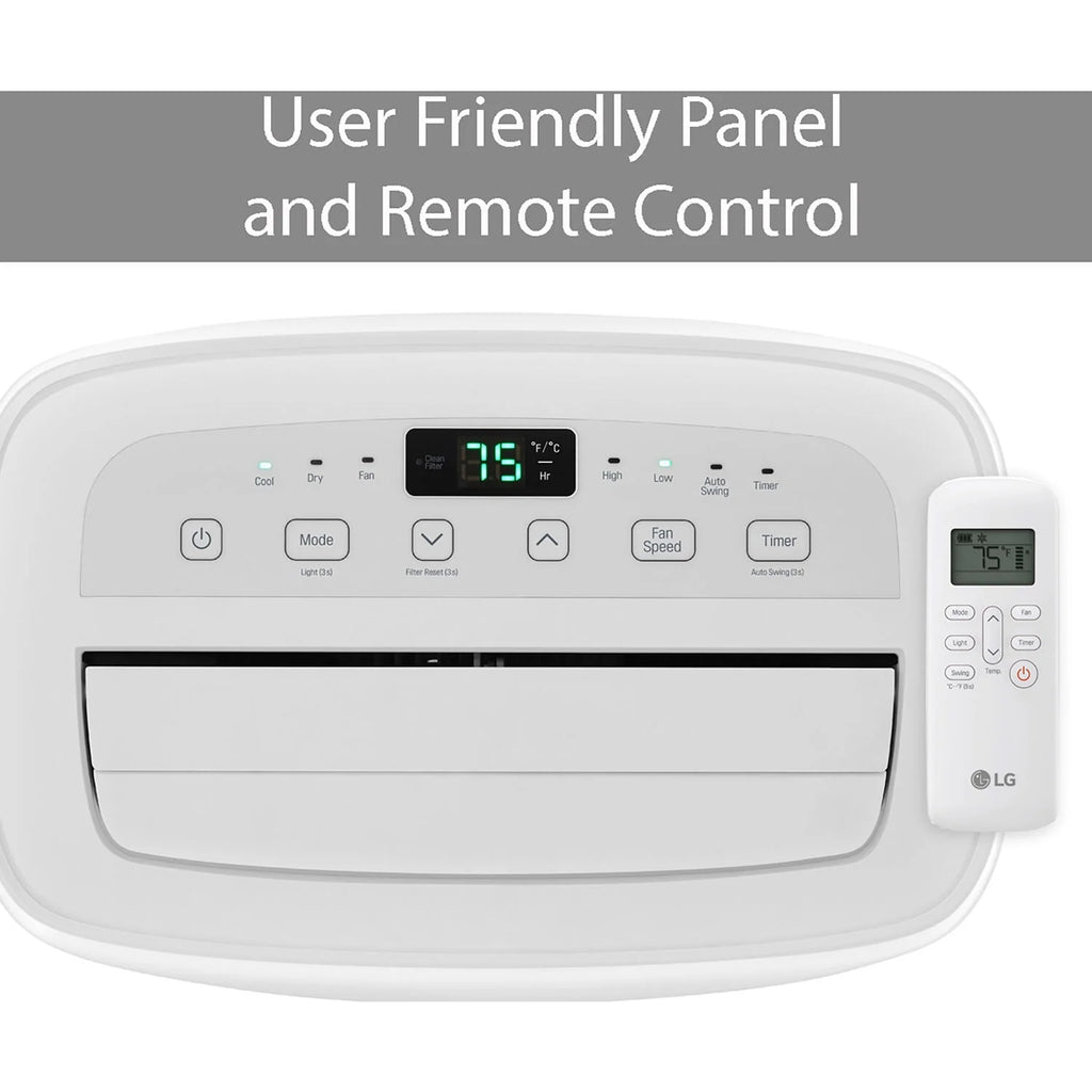 6,000 BTU Portable Air Conditioner with Remote J1498