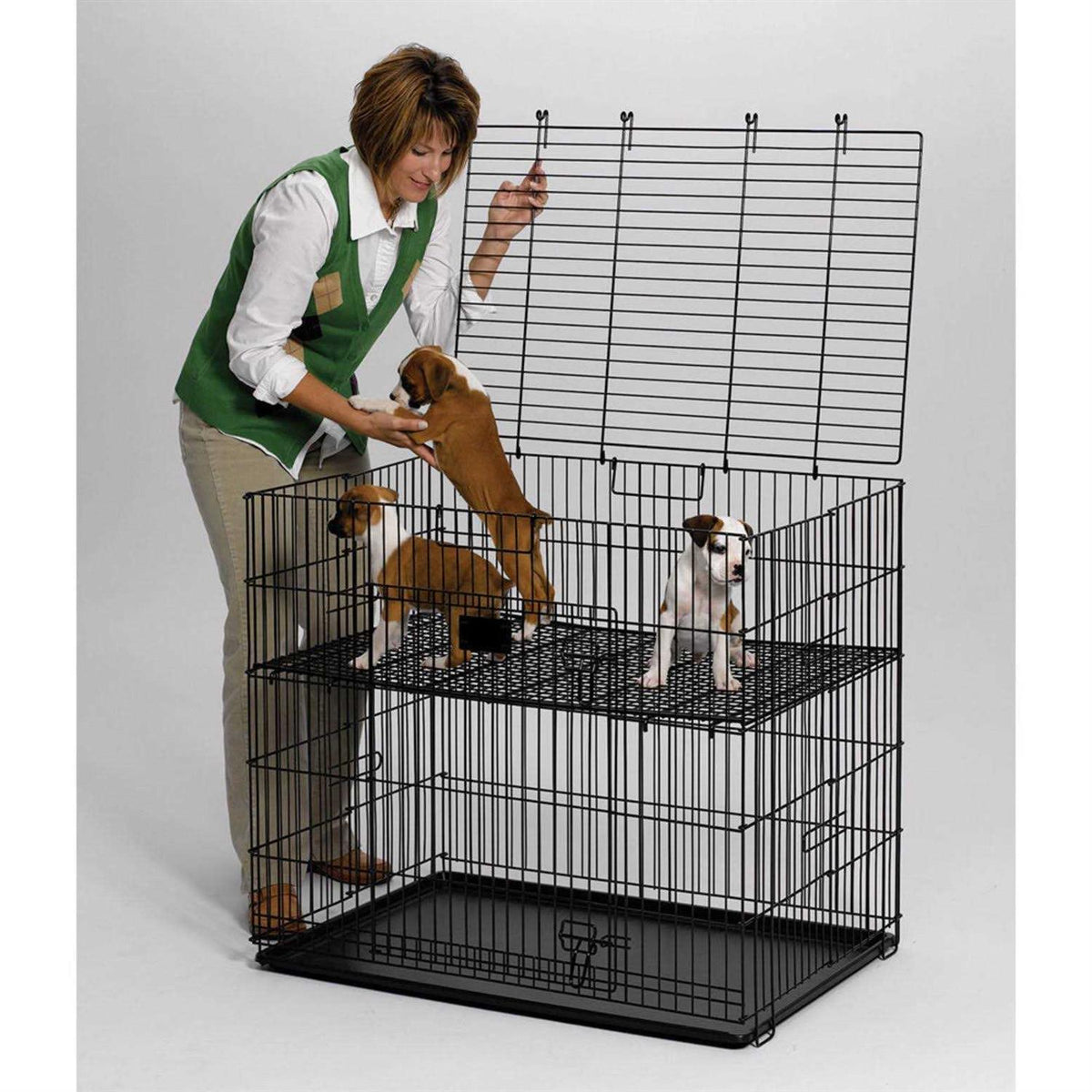 Puppy Playpen with Floor Grid J6651
