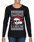 Black Long Sleeve Graphic Tee P67198