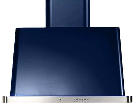 30 in. Midnight Blue Wall Mount Range Hood with 600 CFM Blower E212