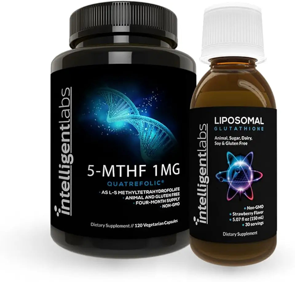 500MG Liposomal Glutathione and 1MG 5-MTHF Methylfolate Supplement Y13547