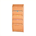 Light Oak 5 Pocket File Holder Y532938