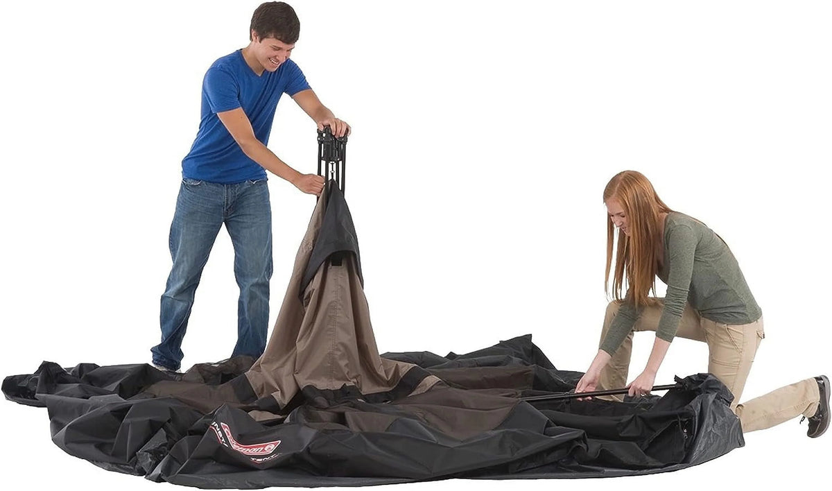 Gray 4 Person Cabin Tent M5293