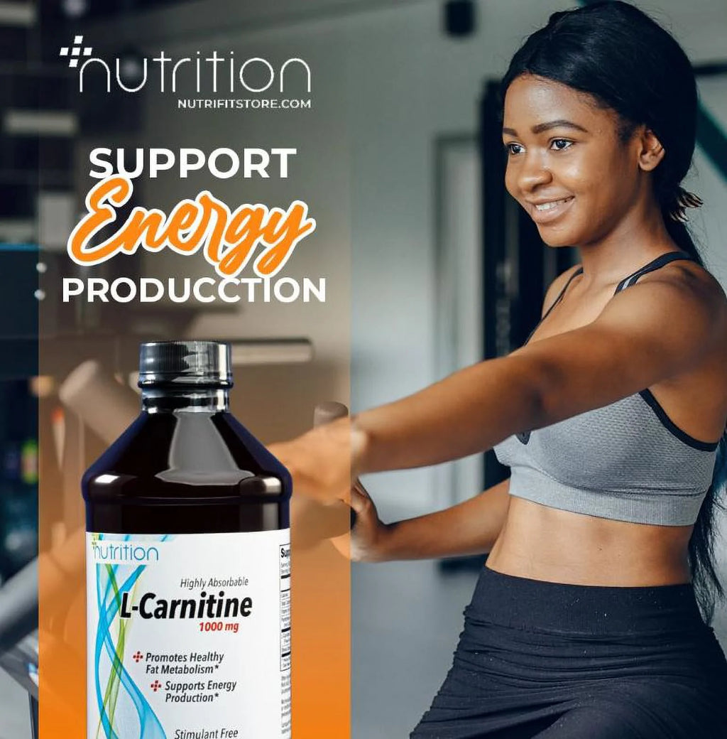 L-Carnitine 1000MG Vitamin B6 Citrus Flavor 16 Oz H432