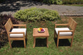 Grade-A Teak 3 Pc Outdoor Dining Set T32163