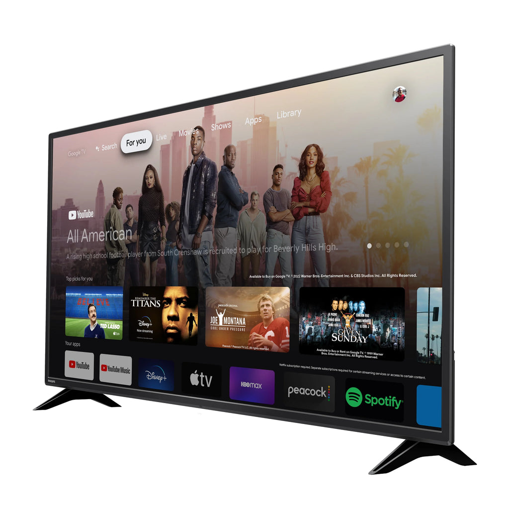 55 Class 4K Ultra HD Google Smart LED TV M737