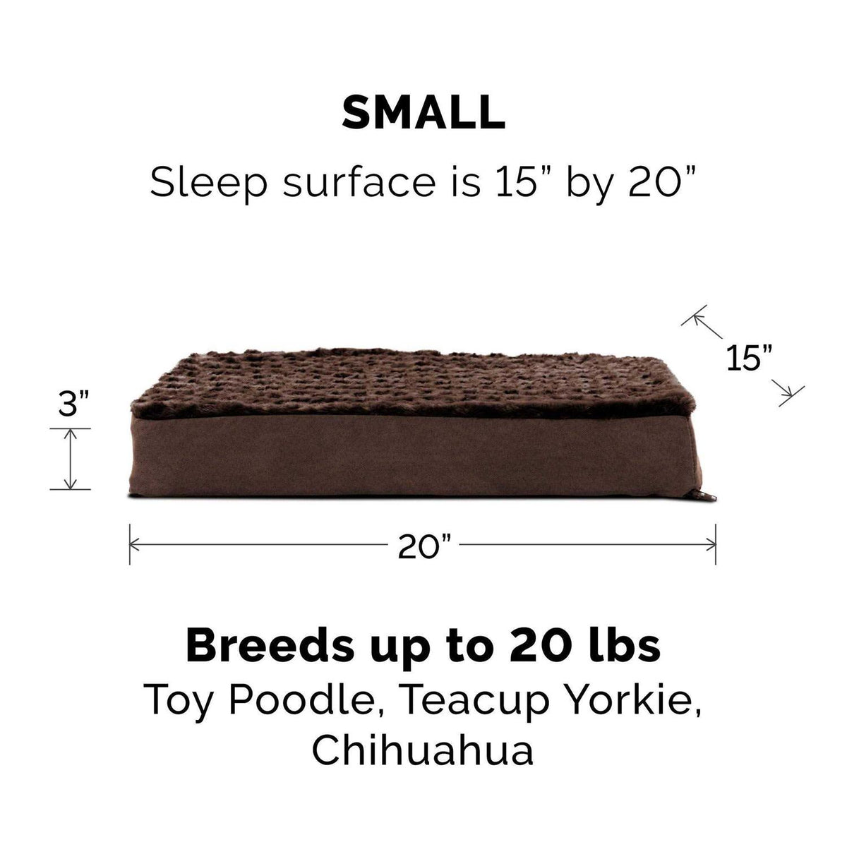 Ultra Plush Orthopedic Pet Bed M53892