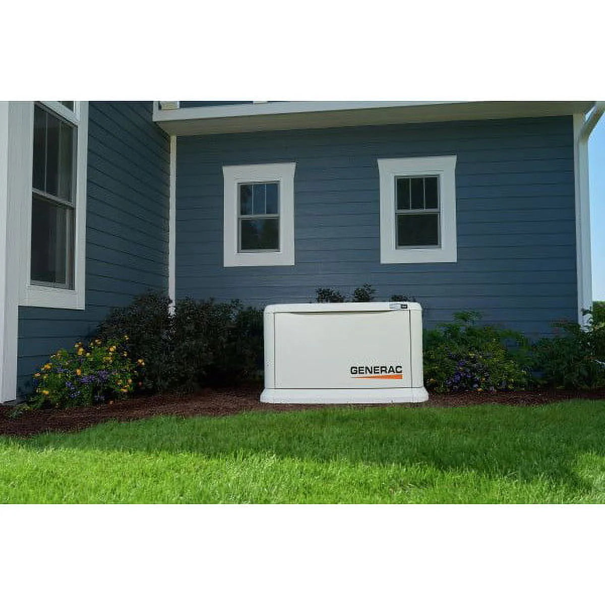 22 KW Air Cooled Home Standby Generator with 200 Amp Transfer Switch X8704