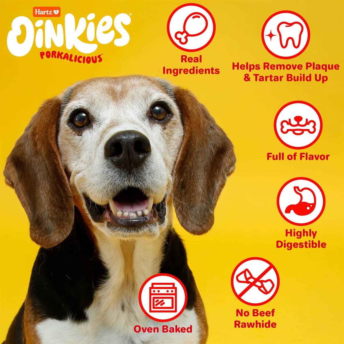 Smoked Pig Skin Dog Treats B64736