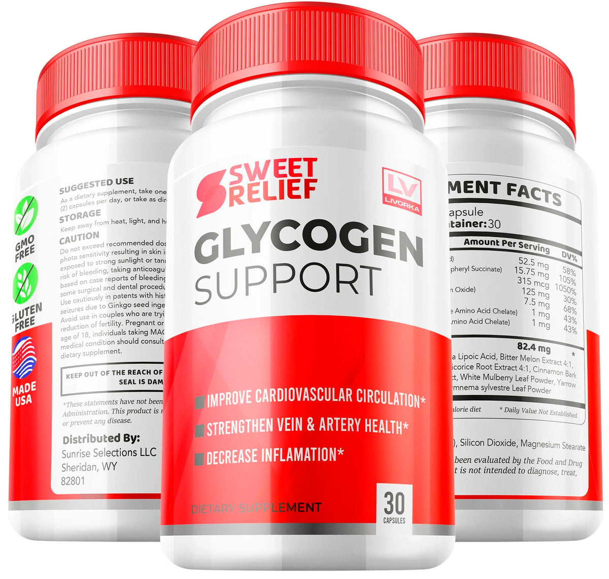 Glycogen Capsules 30 Capsules D2061