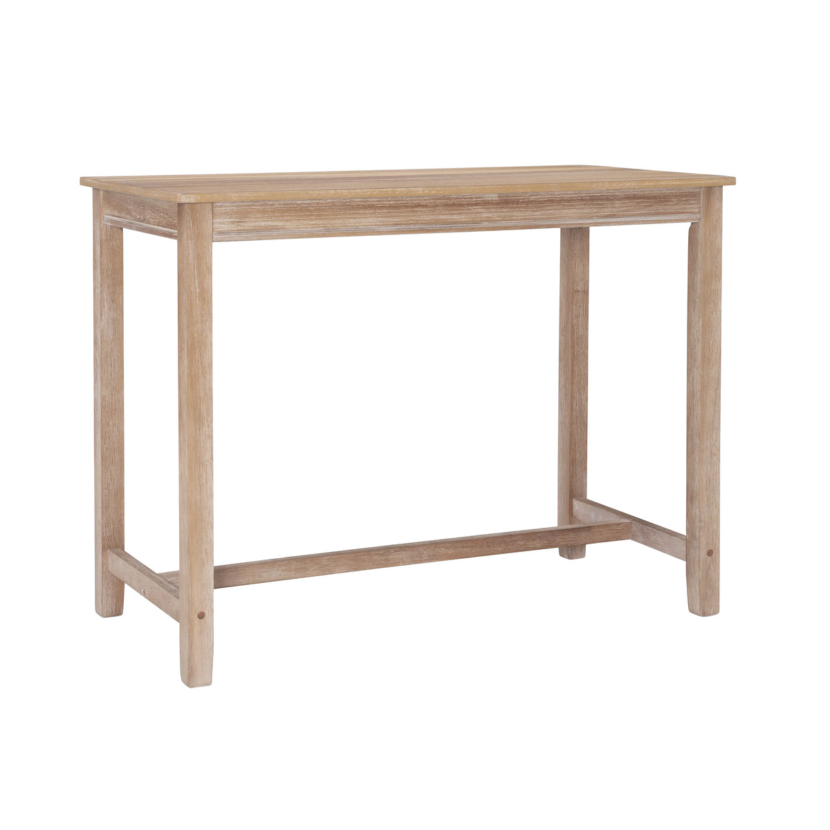 Distressed Brown Counter Height Pub Table S48996
