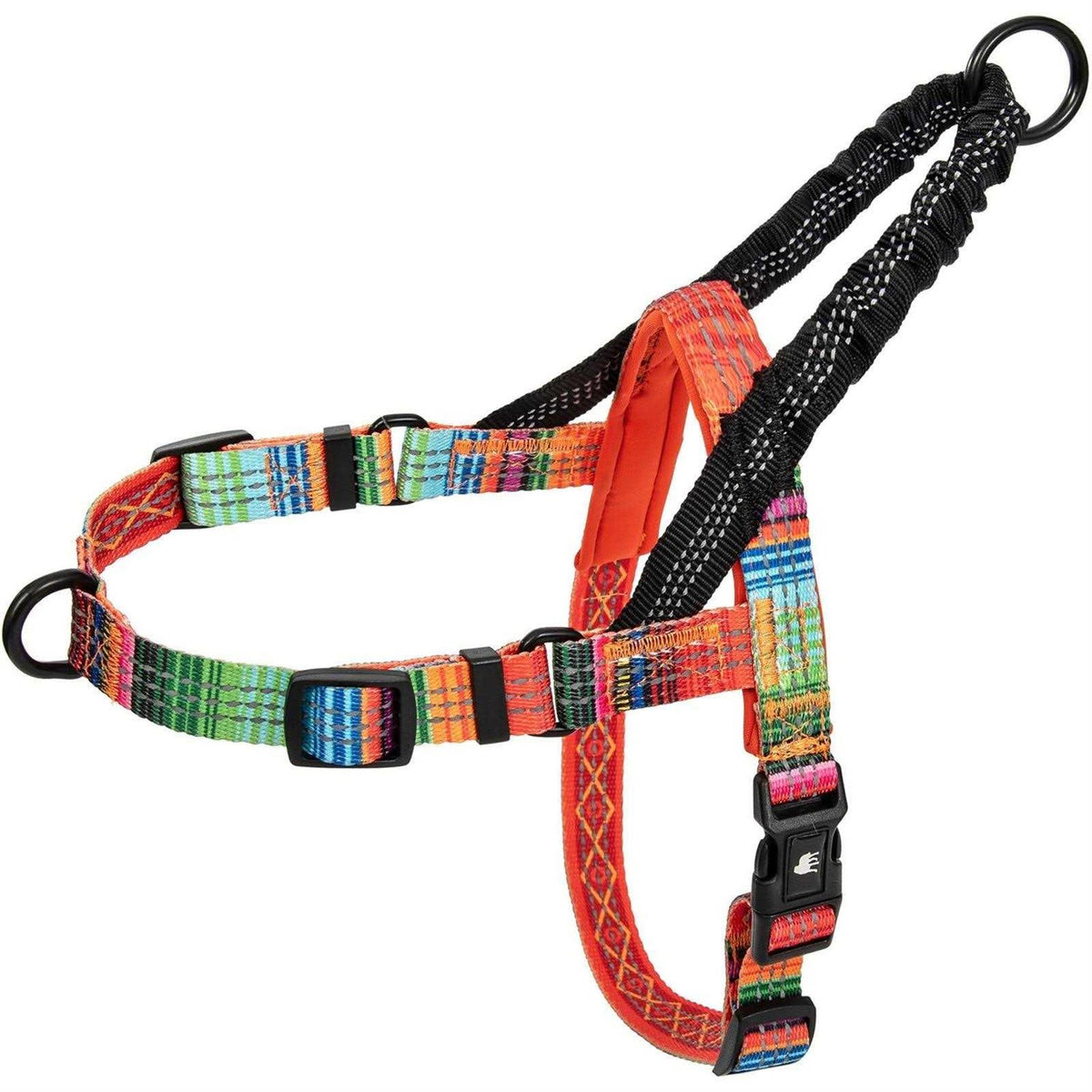 Reflective No Pull Dog Harness with Bungee Handle Y26970