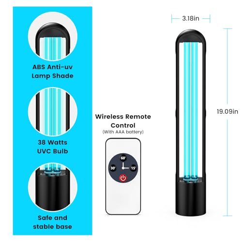 Ultraviolet Light Sanitizer with Remote Control V526817