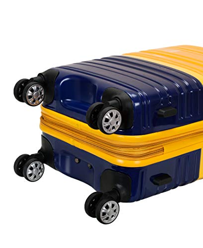 Expandable Hardside Spinner Wheel Luggage, Two Tone Navy, Carry-On 20-Inch U62839
