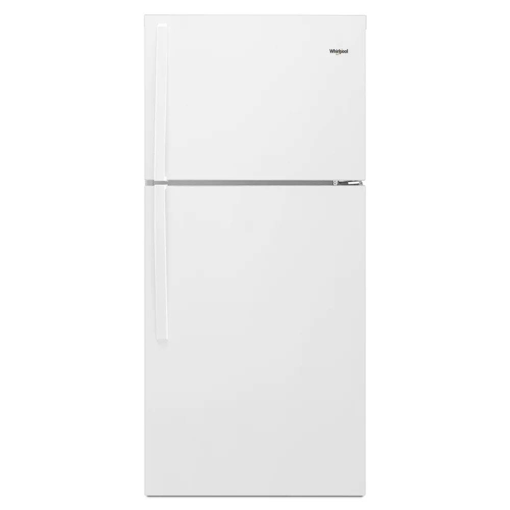 Top Freezer Freestanding Refrigerator Stainless Steel J970418