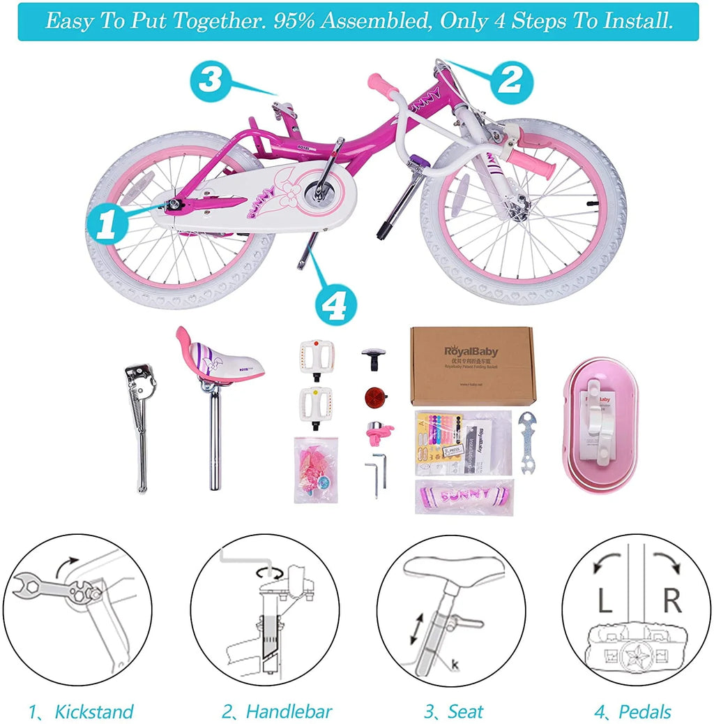 Girl's Bike Fushcia 18 inch L465473