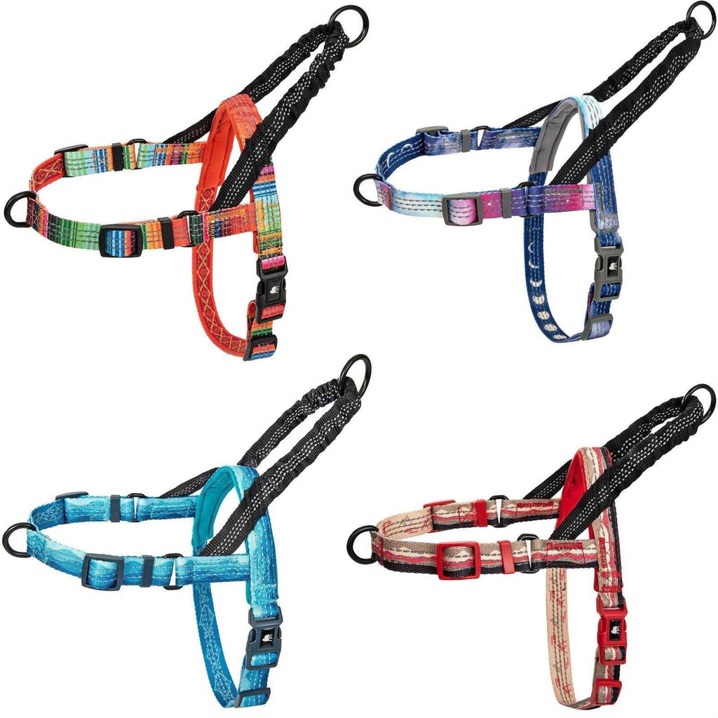 Reflective No Pull Dog Harness with Bungee Handle Y26970