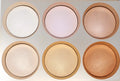 6 Shade Highlighter Palette 0.30 Ounce U3040