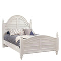 White King Wood Panel Bed D971