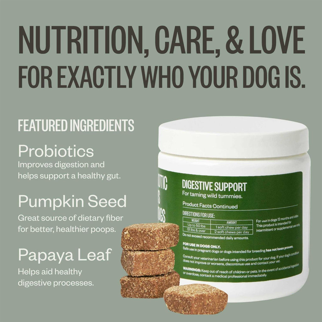 Probiotic Chews Dog Supplements D640819