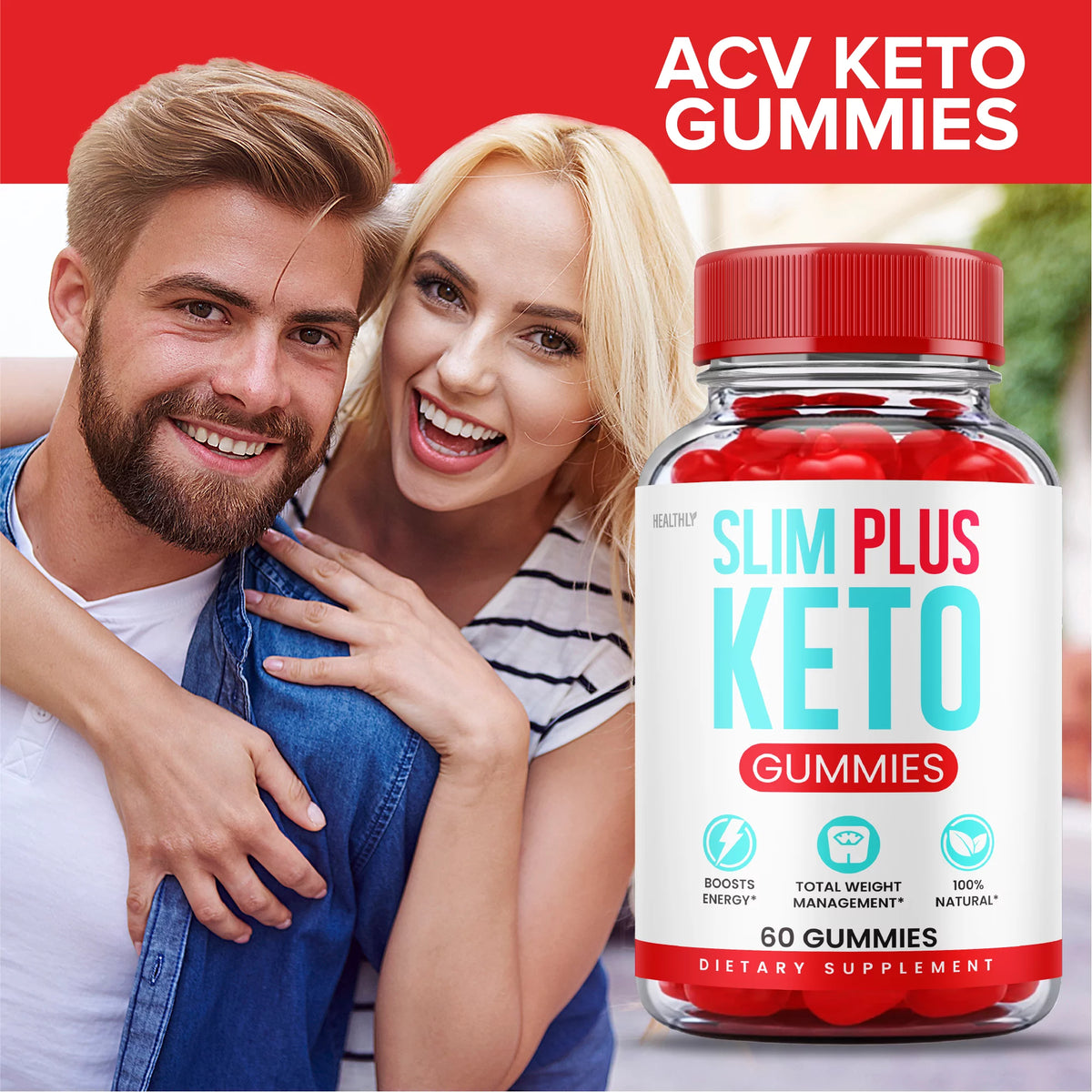 Keto Gummies with Apple Cider Vinegar 60 Gummies Y96768