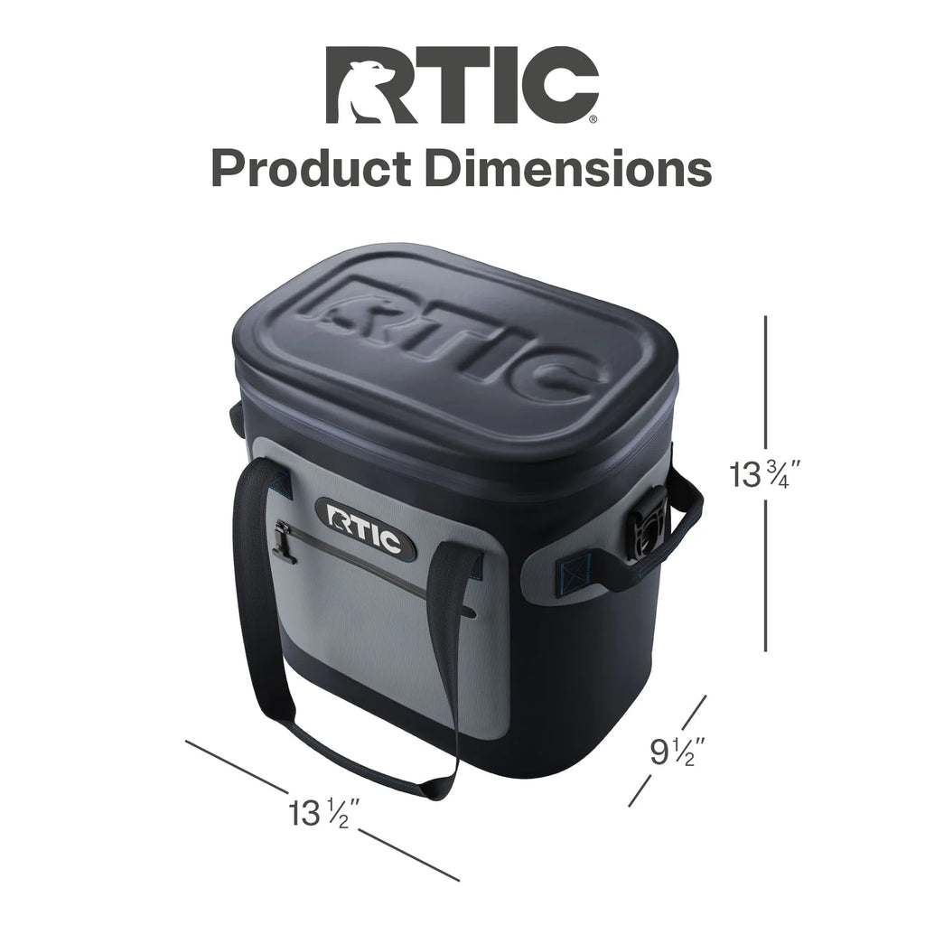 20 Can Soft Pack Cooler with Waterproof Zipper U778